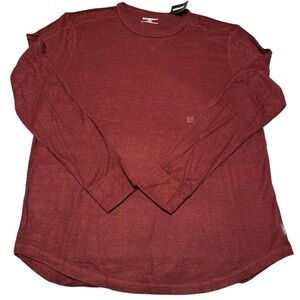 EXPRESS Men’s Long Sleeve Tshirt - Size L - NWT - Wine
